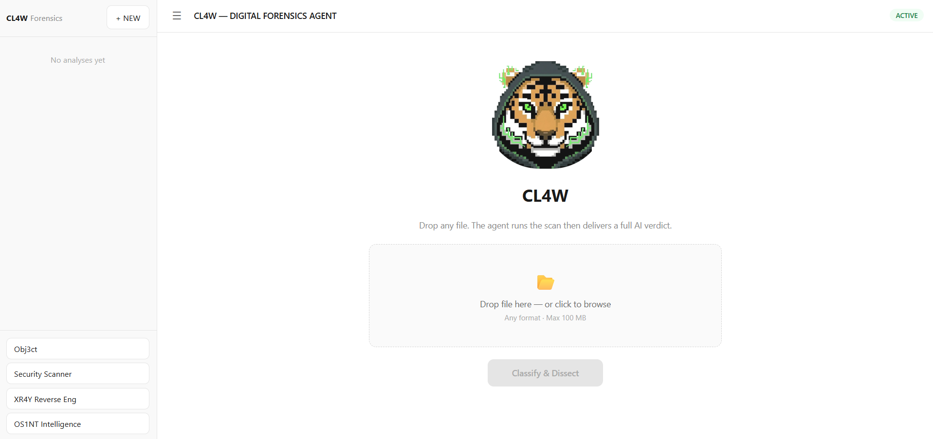 CL4W - digital forensics agent