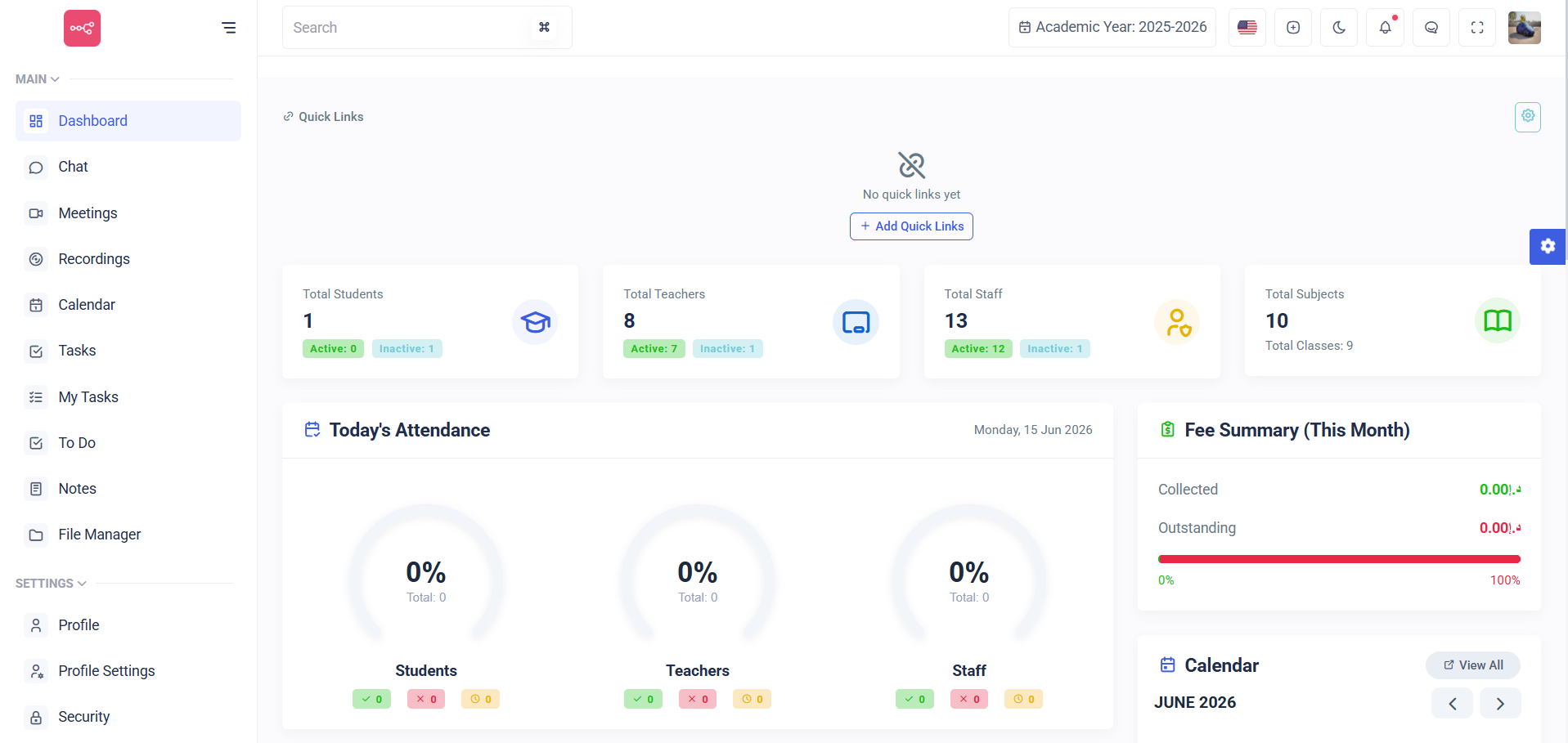 SISCool - testimonials section on the public site