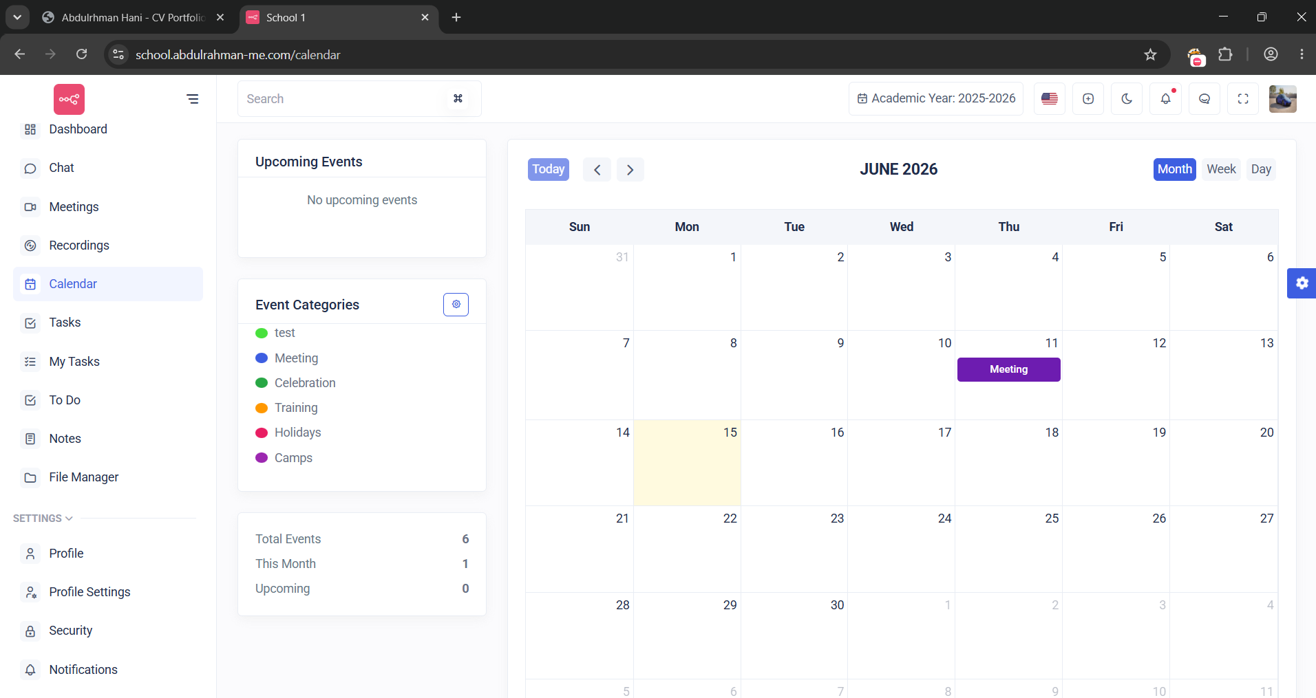 SISCool - meeting recordings and chat transcripts archive
